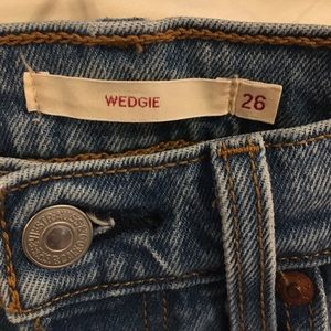 Levi’s Wedgie Ankle Straight jeans